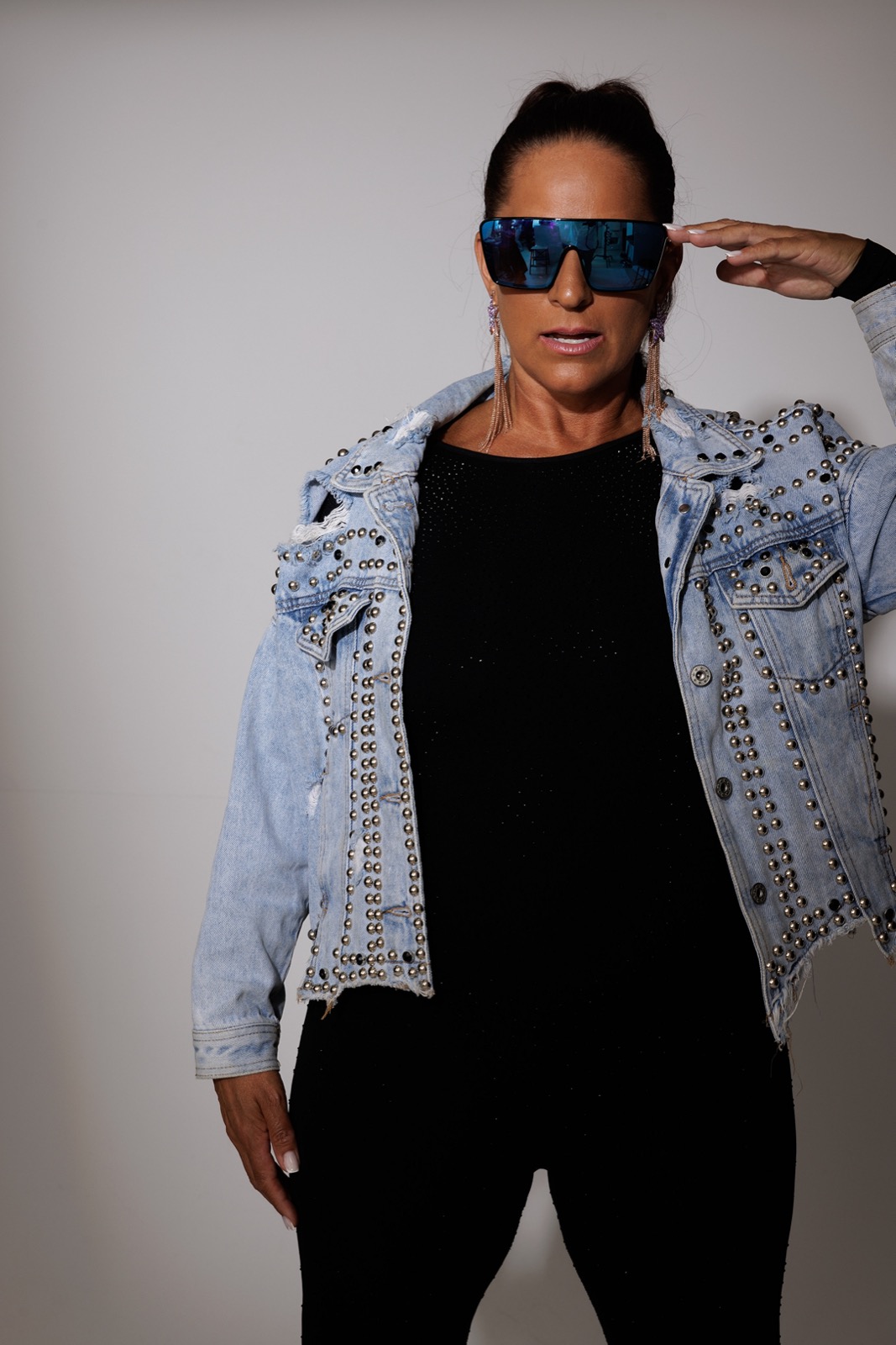 DeDe Lopez performing as DJ